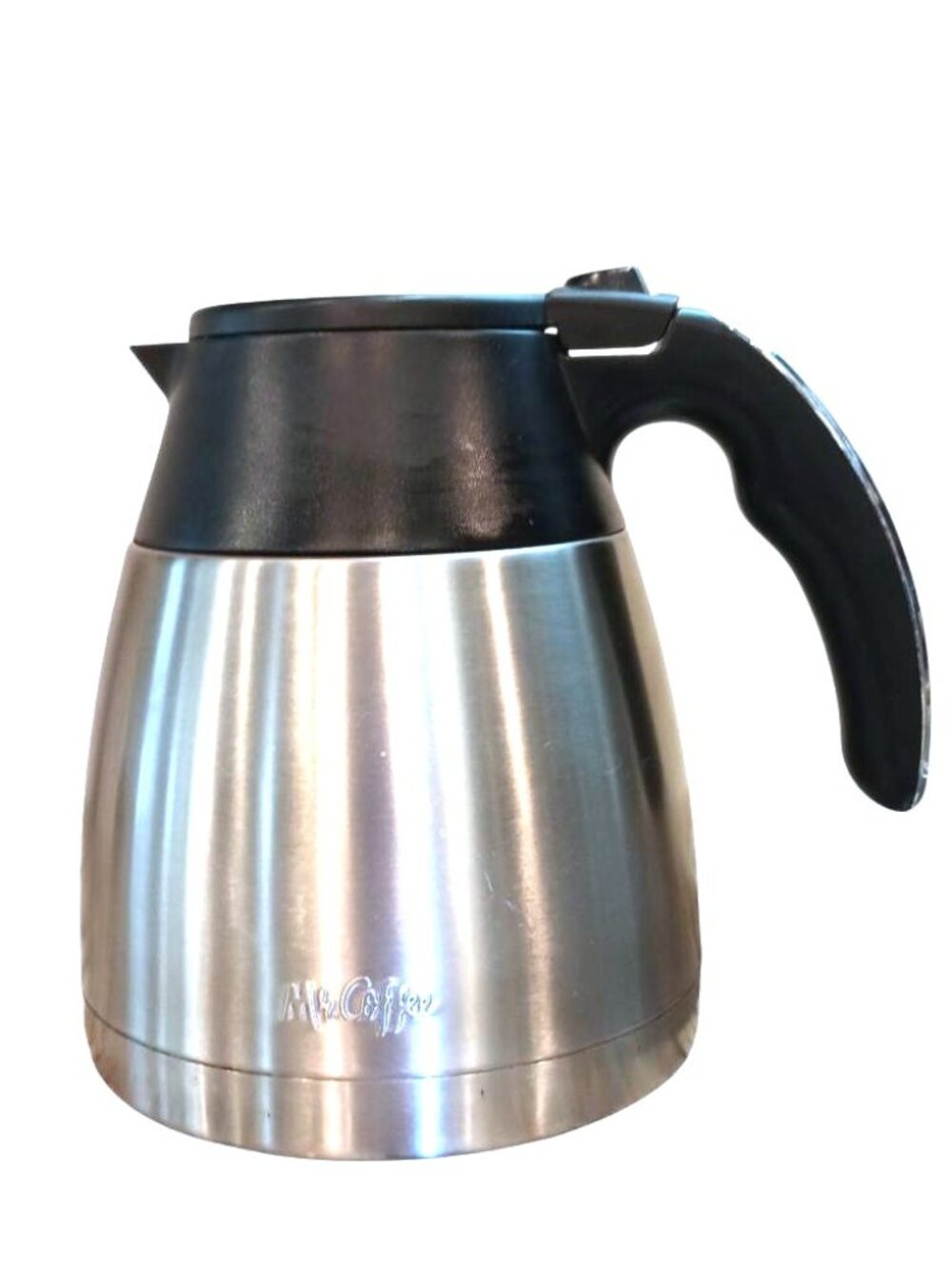 Mr. Coffee 10 Cup Thermal Carafe Replacement Stainless Steel Pot With Lid EUC